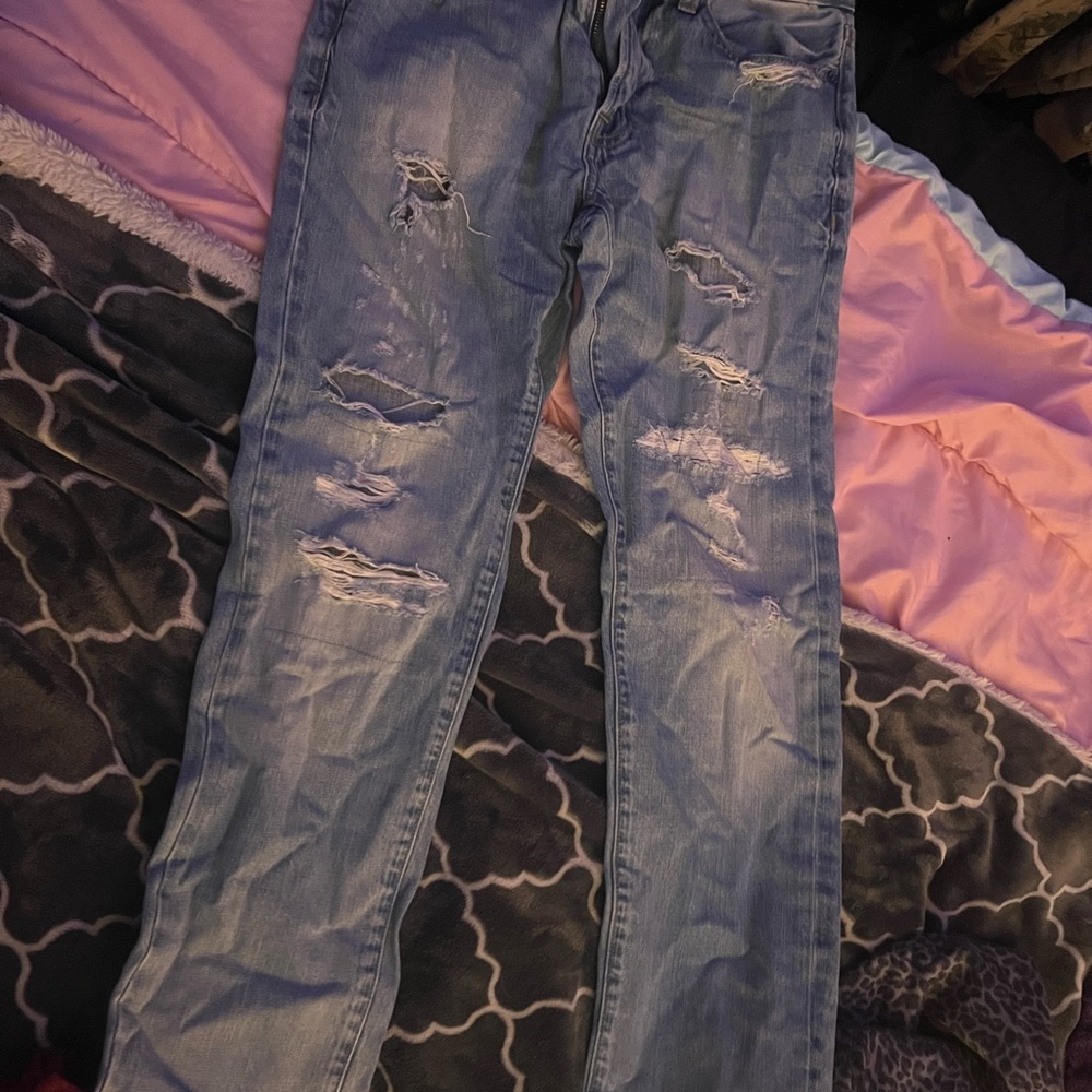American Eagle Outfitters Light Blue Denim